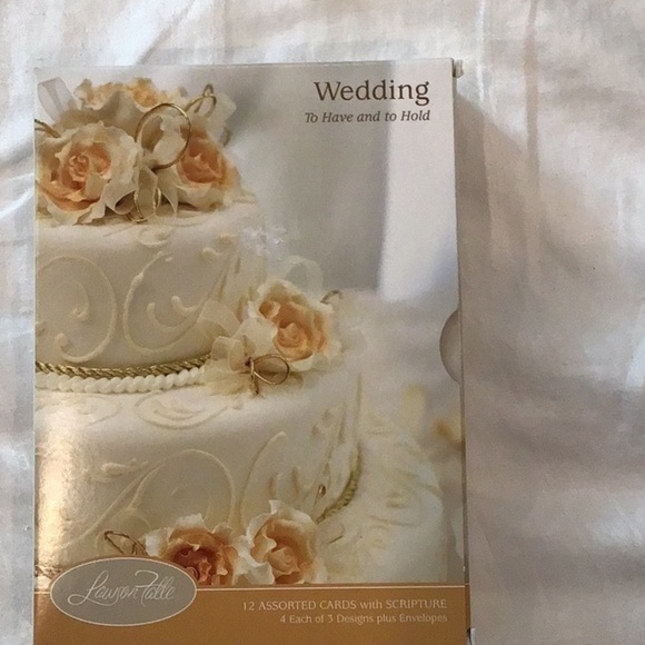 NWT Lawson Falle Assorted Wedding Cards With Scripture Set of 12 Cards - Picture 1 of 3